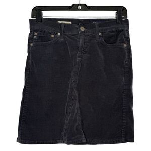 |EUC| ADRIANO GOLDSCHMIED The Mid-Box Corduroy Skirt